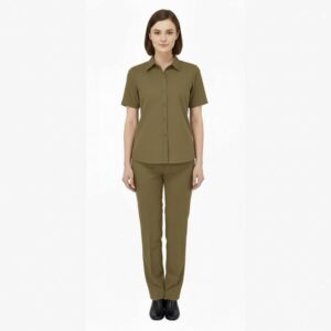 Khaki lab uniform female